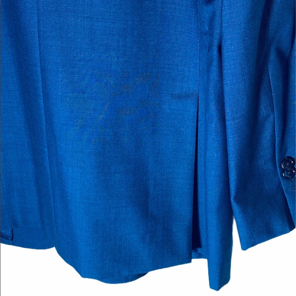 MASSIMO DUTTI**Blue Blazer Super 120 Wool**US 44 - Picture 6 of 9